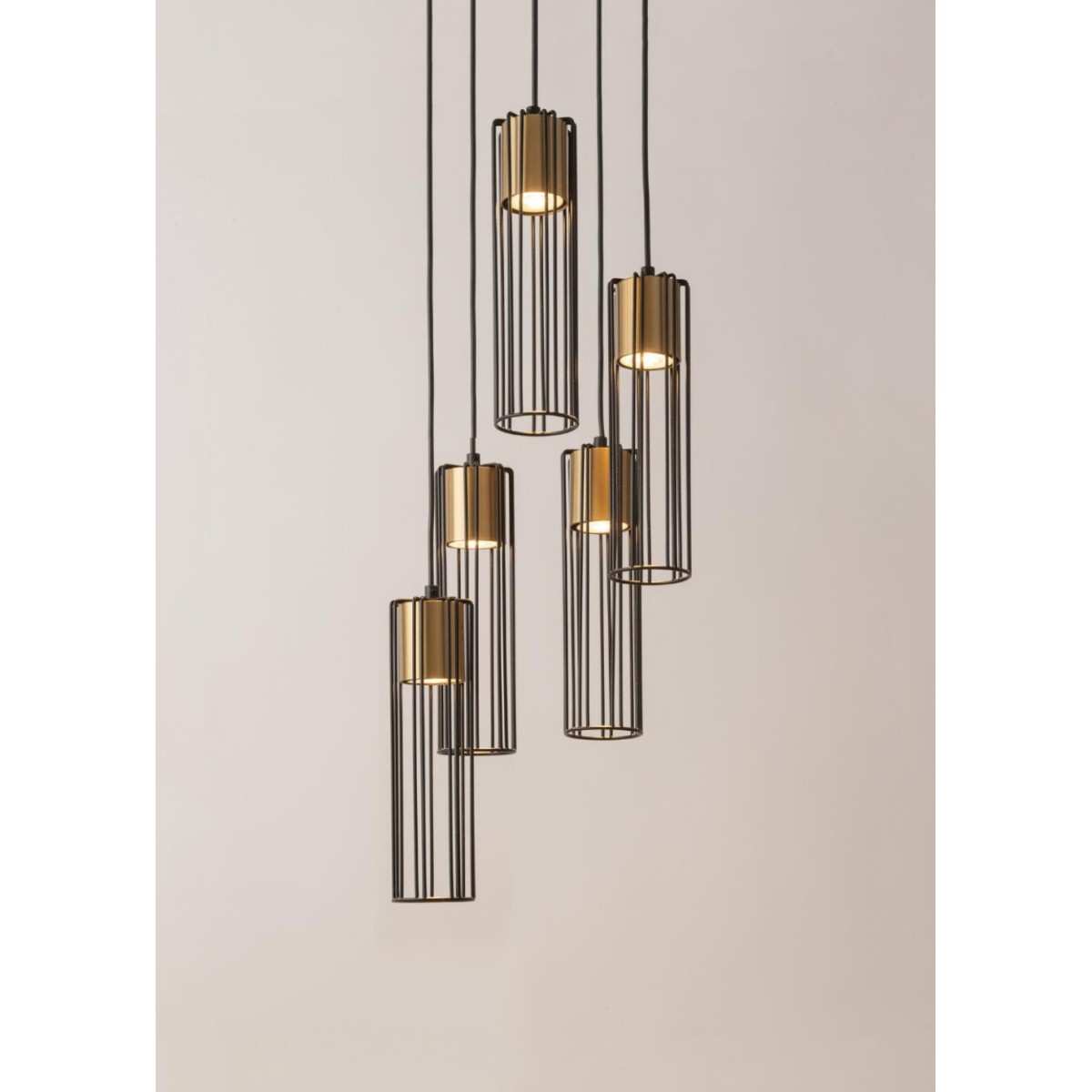 Sigma FOBIA SIG33461 lampa wisząca kolor czarny / złoty