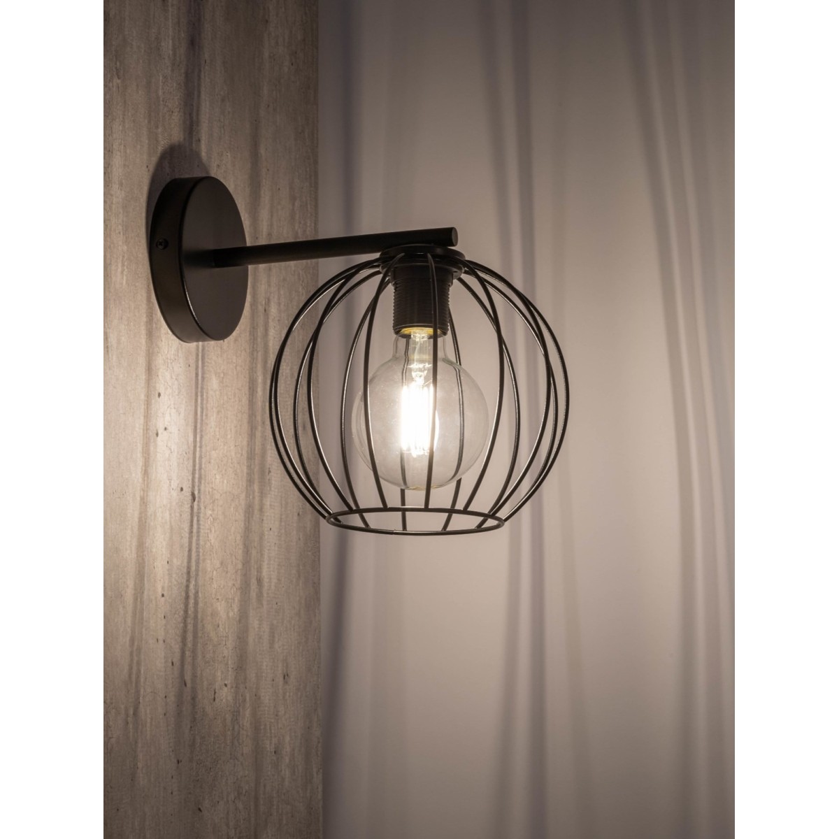 Sigma MADAM SIG32373 kinkiet ścienny czarny kolor