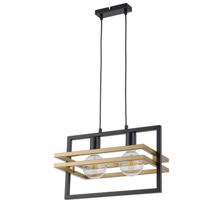 Sigma MERCI SIG32389 lampa wisząca kolor czarny_złoty