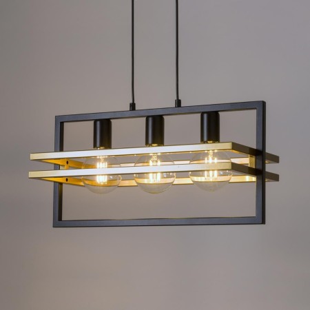 Sigma MERCI SIG32392 lampa wisząca kolor czarny_złoty