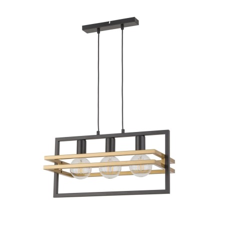 Sigma MERCI SIG32392 lampa wisząca kolor czarny_złoty