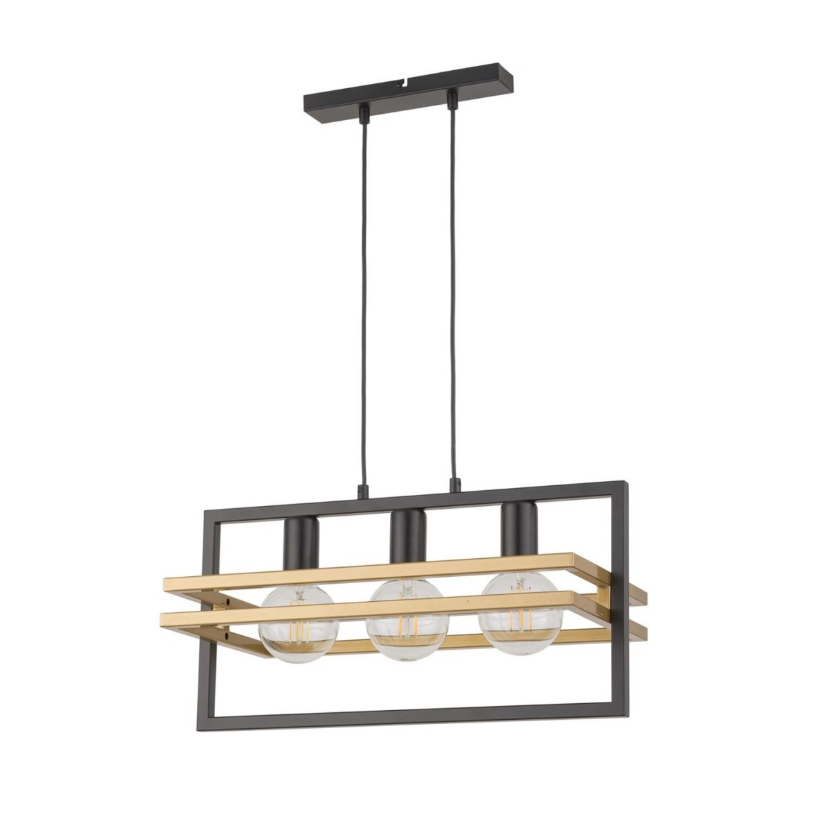 Sigma MERCI SIG32392 lampa wisząca kolor czarny_złoty