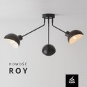 Sigma ROY SIG32431 plafon czarny_biały