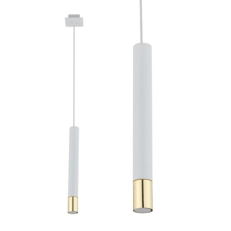 Sigma SOPEL SIG33386 1 lampa wisząca biały / złoty kolor