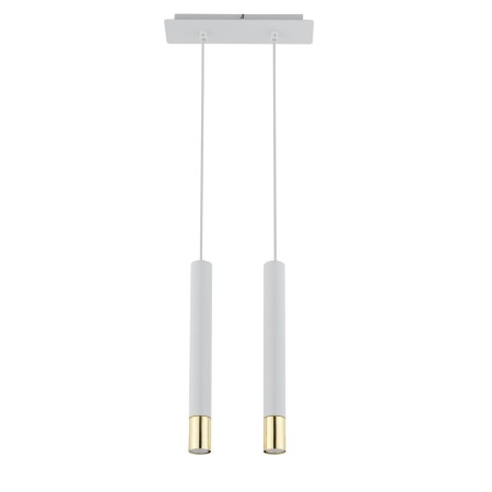 Sigma SOPEL SIG33387 2 lampa wisząca biały / złoty kolor