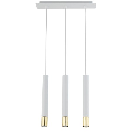 Sigma SOPEL SIG33388 3 lampa wisząca biały / złoty kolor