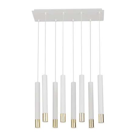 Sigma SOPEL SIG33391 8 lampa wisząca biały / złoty kolor