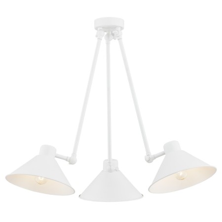 lampa wisząca 3 pł. ALTEA kolor biały struktura