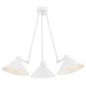 lampa wisząca 3 pł. ALTEA kolor biały struktura