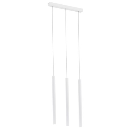 lampa wisząca 3 pł. ETNA PLUS kolor biały struktura