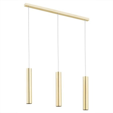 lampa wisząca 3 pł. GOMERA kolor mosiądz