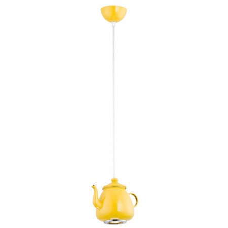 lampa wisząca 1 pł. JAMAJKA kolor żółty mat