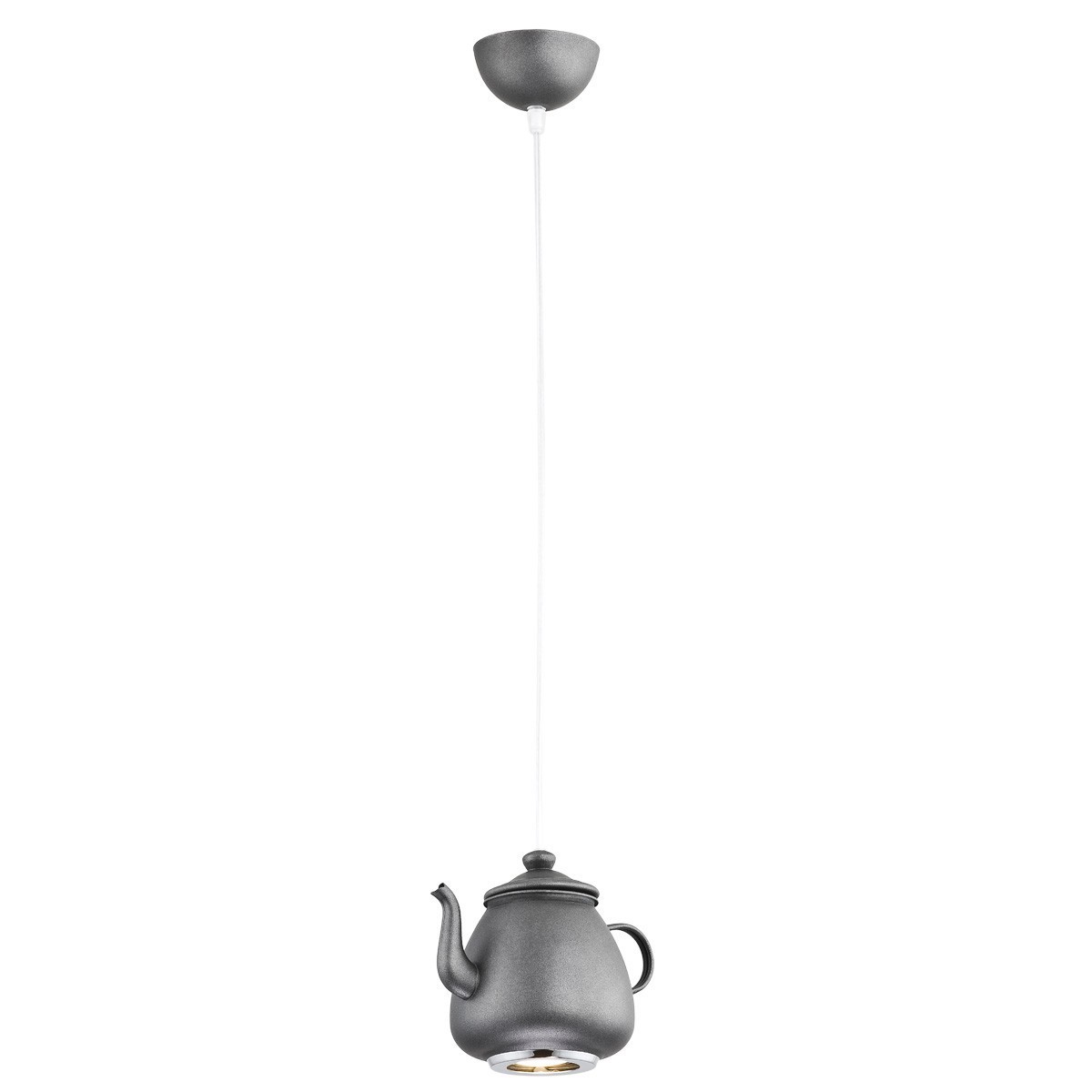 lampa wisząca 1 pł. JAMAJKA kolor antracyt struktura