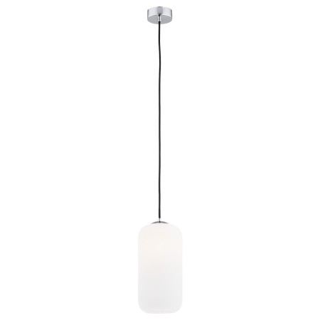 lampa wisząca 1 pł. KALIMERA kolor opal mat, chrom