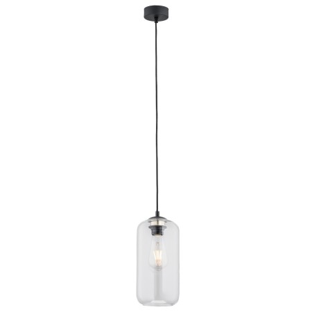 lampa wisząca 1 pł. KALIMERA kolor transparentny, czarny mat