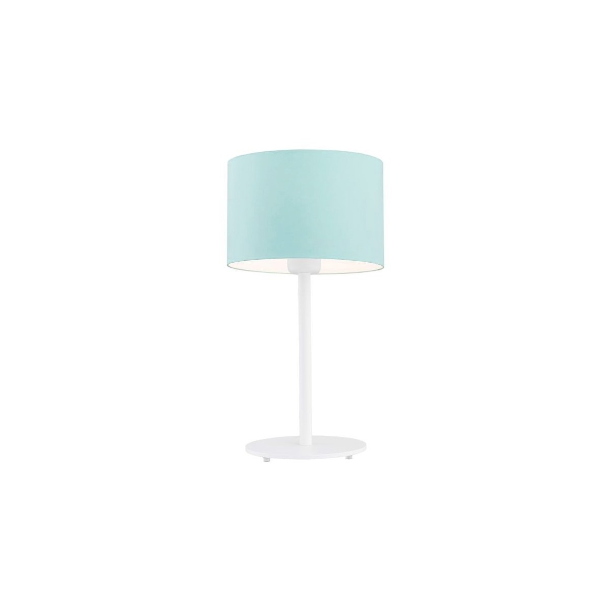 lampa stołowa 1 pł. MAGIC kolor mięta, biały struktura