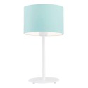 lampa stołowa 1 pł. MAGIC kolor mięta, biały struktura