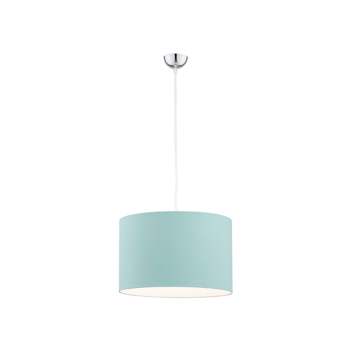 lampa wisząca 1 pł. MAGIC kolor mięta, el. chromowane