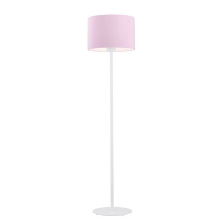 lampa podłogowa 1 pł. MAGIC kolor róż, biały struktura