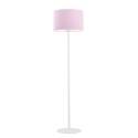 lampa podłogowa 1 pł. MAGIC kolor róż, biały struktura