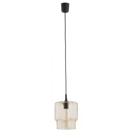 lampa wisząca 1 pł.  NEWA  kolor słomkowy