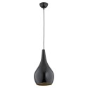 lampa wisząca 1 pł SANTANA kolor czarny, czarny połysk