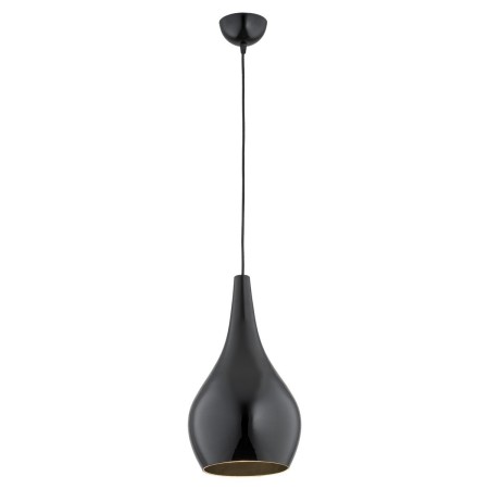 lampa wisząca 1 pł SANTANA kolor czarny, czarny połysk