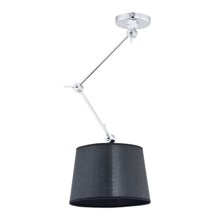 lampa wisząca 1 pł. ZAKYNTOS kolor czarny, chrom
