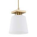 złota lampa Argon ARDEN 8261 lampa wisząca 1 pł.