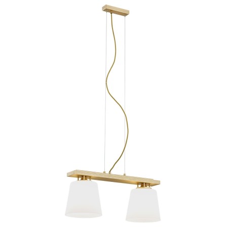 złota lampa Argon ARDEN 7151 lampa wisząca 2 pł.