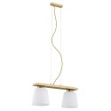 złota lampa Argon ARDEN 7151 lampa wisząca 2 pł.