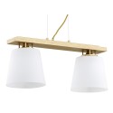 złota lampa Argon ARDEN 7151 lampa wisząca 2 pł.