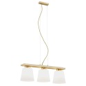złota lampa Argon ARDEN 6250 lampa wisząca 3 pł.