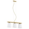złota lampa Argon ARDEN 6250 lampa wisząca 3 pł.