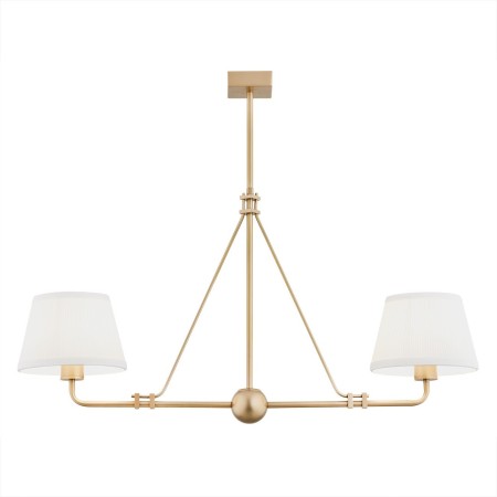 złota lampa Argon ATRANI 7176 żyrandol 2 pł.