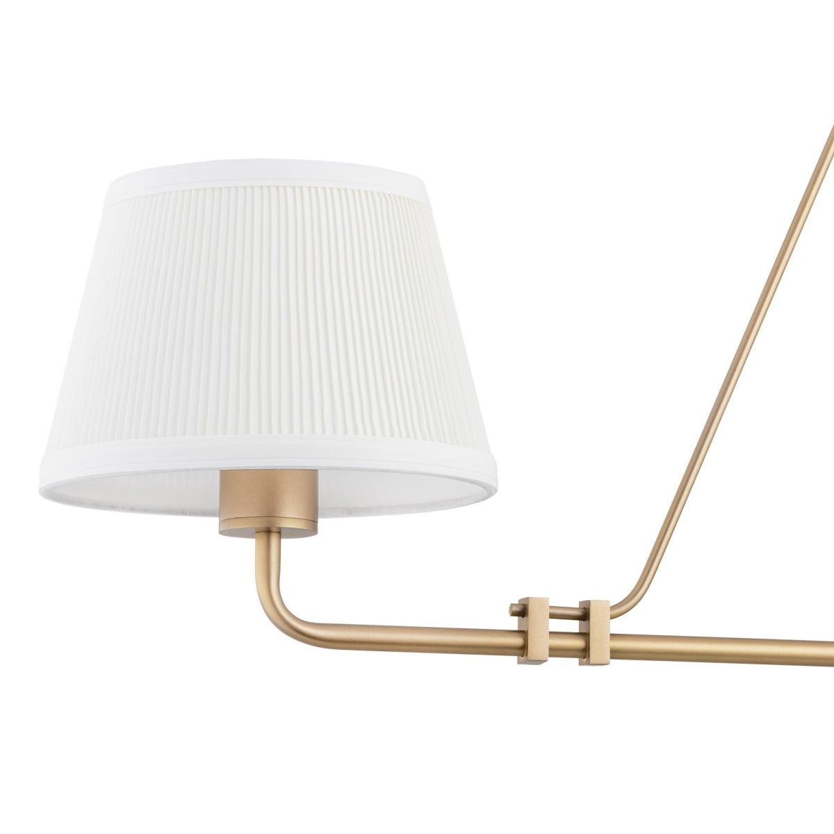 złota lampa Argon ATRANI 7176 żyrandol 2 pł.