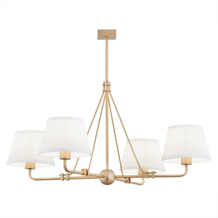 złota lampa Argon ATRANI 1823 żyrandol 4 pł.