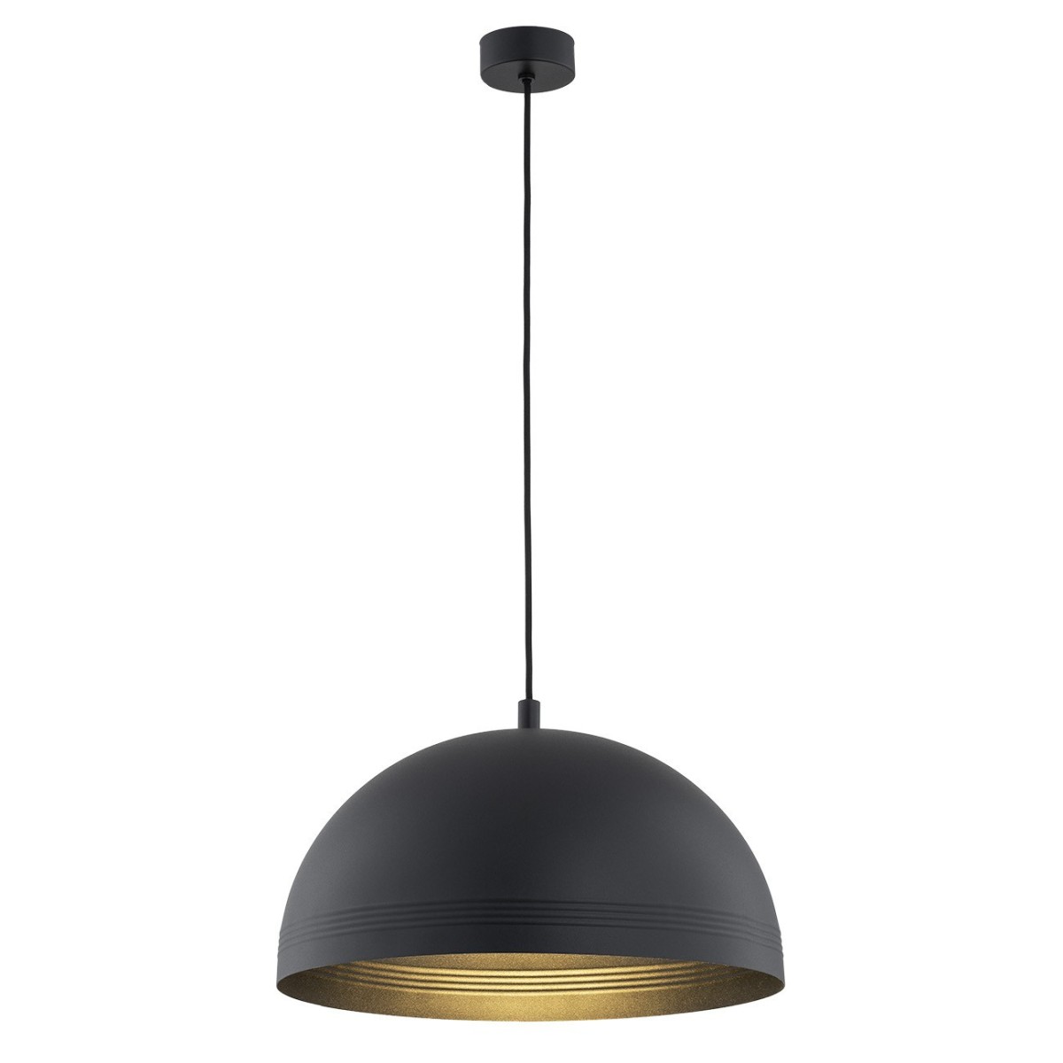 czarna  lampa Argon BONITA 8242 lampa wisząca 1 pł.