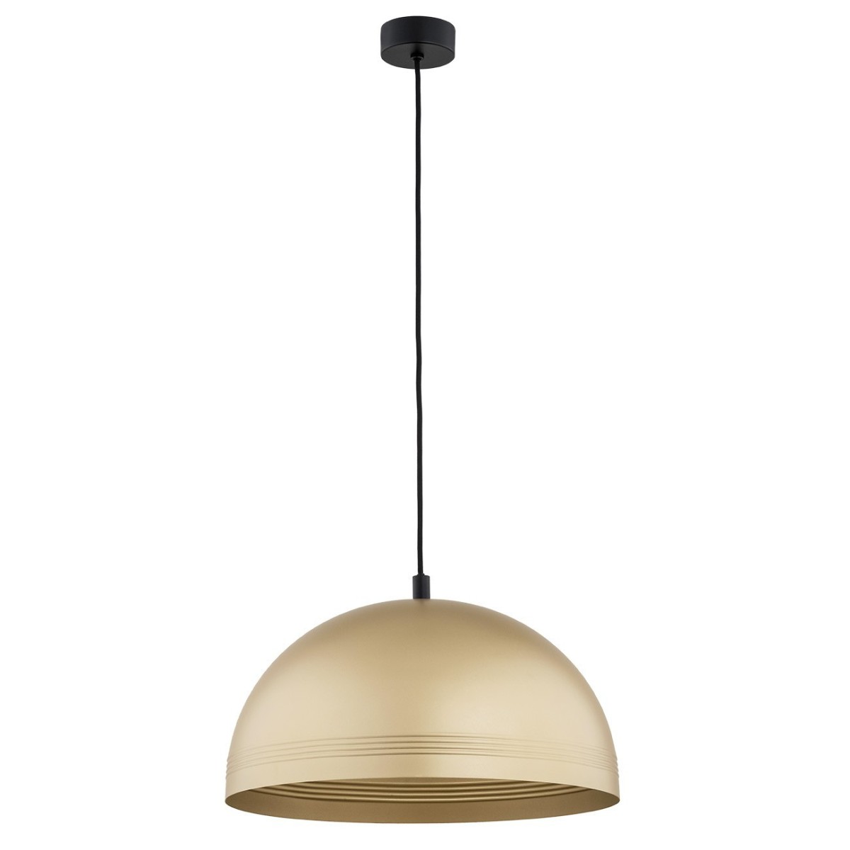 czarna  lampa Argon BONITA 8245 lampa wisząca 1 pł.