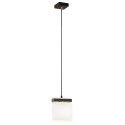 czarno /złota lampa Argon CANOA 8276 lampa wisząca 1 pł.
