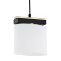 czarno /złota lampa Argon CANOA 8276 lampa wisząca 1 pł.