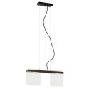 czarno /złota lampa Argon CANOA 7164 lampa wisząca 2 pł.
