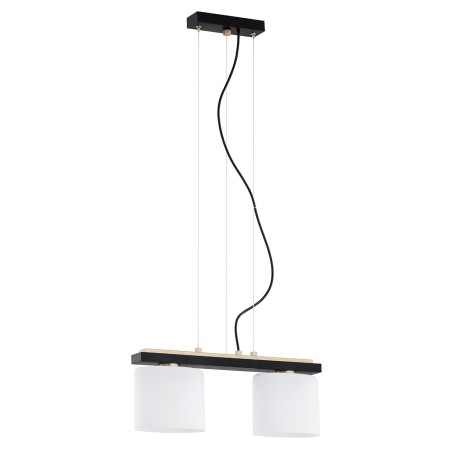 czarno /złota lampa Argon CANOA 7164 lampa wisząca 2 pł.