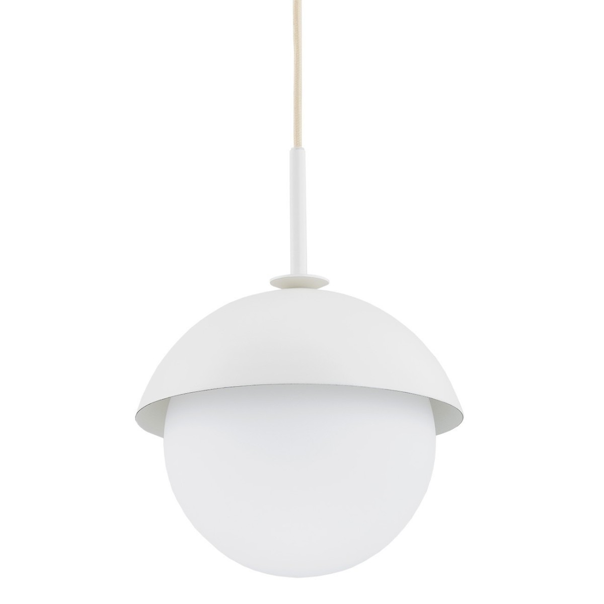 biała lampa Argon CAPPELLO 8294 lampa wisząca 1 pł.