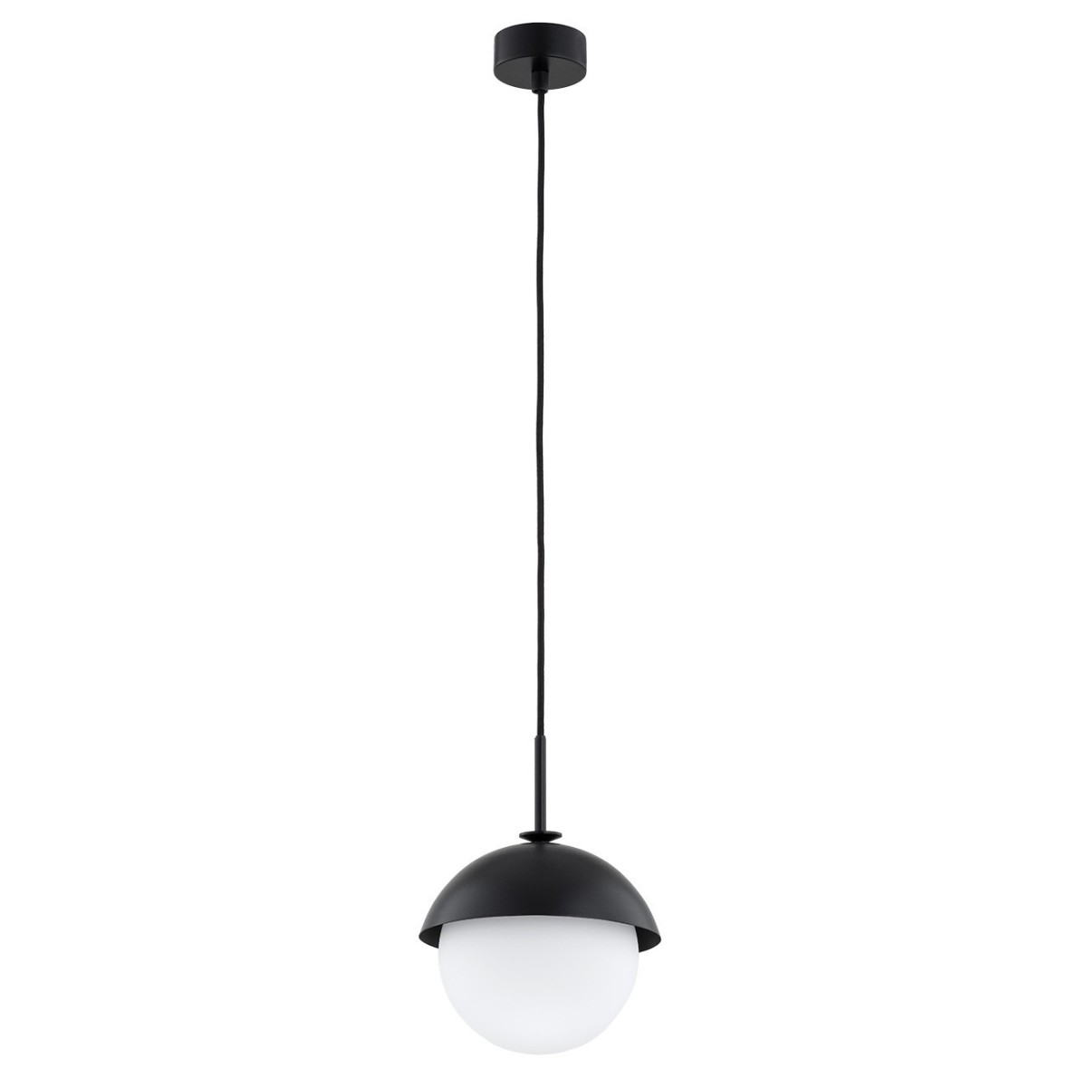 czarna lampa Argon CAPPELLO 8295 lampa wisząca 1 pł.