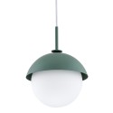 zielona lampa Argon CAPPELLO 8297 lampa wisząca 1 pł.