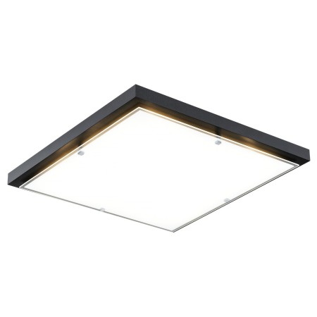 czarna lampa Argon CARLSON 1815 plafon 4 pł.