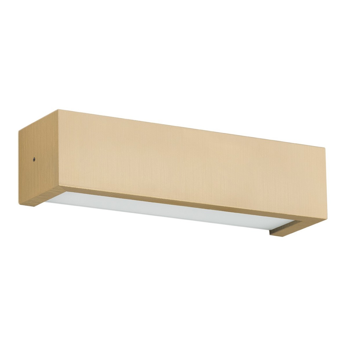 złota lampa Argon CASERTA 8252 kinkiet 1 pł., prążek pionowy