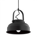 czarna  lampa Argon DAKOTA 8285 lampa wisząca 1 pł.