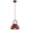 czerwona lampa Argon DAKOTA 8286 lampa wisząca 1 pł.